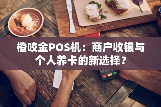 橙咬金POS机：商户收银与个人养卡的新选择？