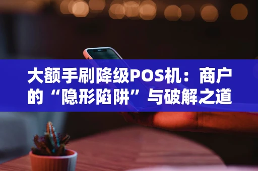 大额手刷降级POS机：商户的“隐形陷阱”与破解之道