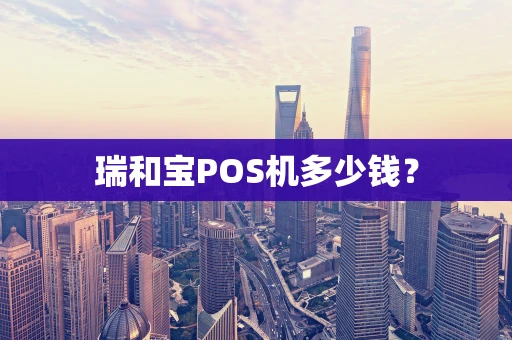 瑞和宝POS机多少钱？