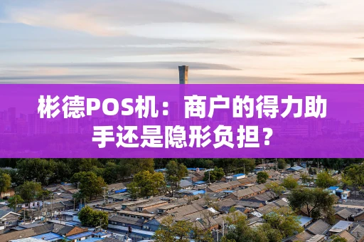 彬德POS机：商户的得力助手还是隐形负担？