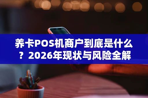 养卡POS机商户到底是什么？2026年现状与风险全解析