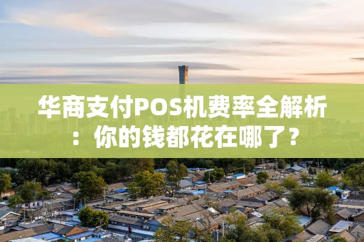 华商支付POS机费率全解析：你的钱都花在哪了？