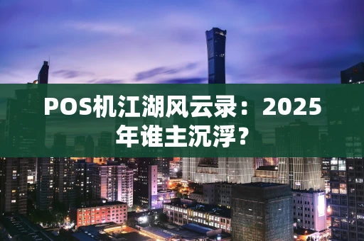 POS机江湖风云录：2025年谁主沉浮？
