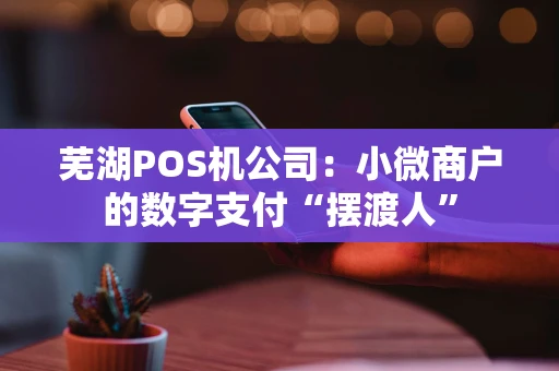 芜湖POS机公司：小微商户的数字支付“摆渡人”