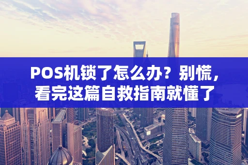 POS机锁了怎么办？别慌，看完这篇自救指南就懂了