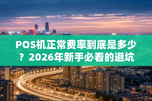 POS机正常费率到底是多少？2026年新手必看的避坑指南