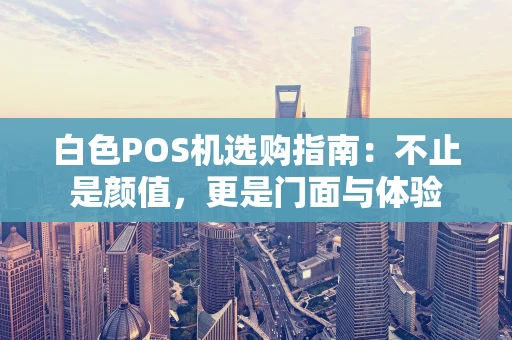白色POS机选购指南：不止是颜值，更是门面与体验
