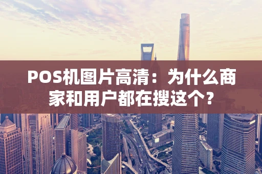 POS机图片高清：为什么商家和用户都在搜这个？