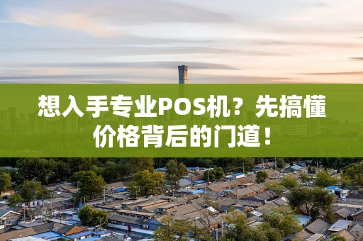想入手专业POS机？先搞懂价格背后的门道！