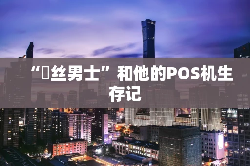 “屌丝男士”和他的POS机生存记