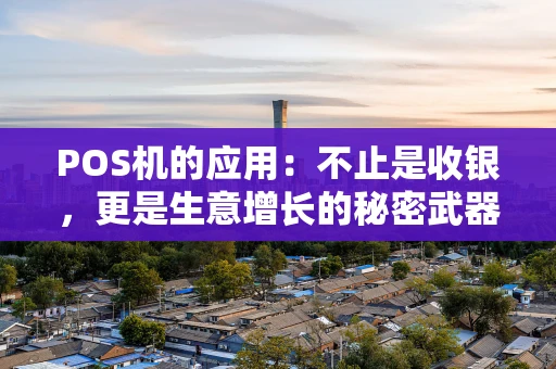 POS机的应用:不止是收银,更是生意增长的秘密武器 POS机的应用:不止是收银,更是生意增长的秘密武器
