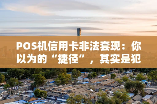 POS机信用卡非法套现:你以为的“捷径”,其实是犯罪的深渊 POS机信用卡非法套现:你以为的“捷径”,其实是犯罪的深渊