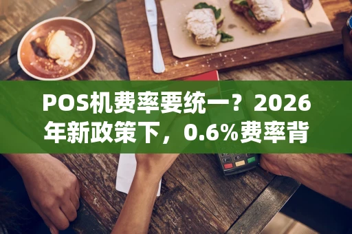 POS机费率要统一?2026年新政策下,0.6%费率背后的真相 POS机费率要统一?2026年新政策下,0.6%费率背后的真相