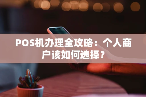POS机办理全攻略:个人商户该如何选择? POS机办理全攻略:个人商户该如何选择?