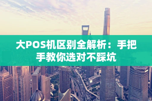 大POS机区别全解析：手把手教你选对不踩坑