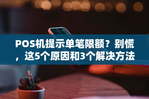 POS机提示单笔限额？别慌，这5个原因和3个解决方法你得知道！