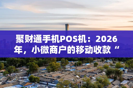 聚财通手机POS机：2026年，小微商户的移动收款“全能搭档”