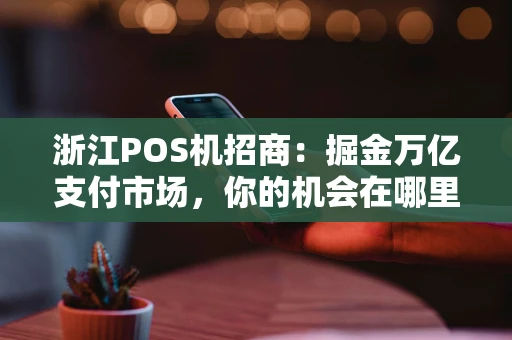 浙江POS机招商：掘金万亿支付市场，你的机会在哪里？