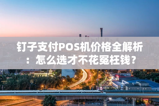 钉子支付POS机价格全解析：怎么选才不花冤枉钱？