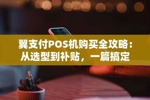 翼支付POS机购买全攻略：从选型到补贴，一篇搞定