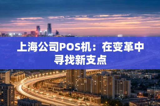 上海公司POS机：在变革中寻找新支点