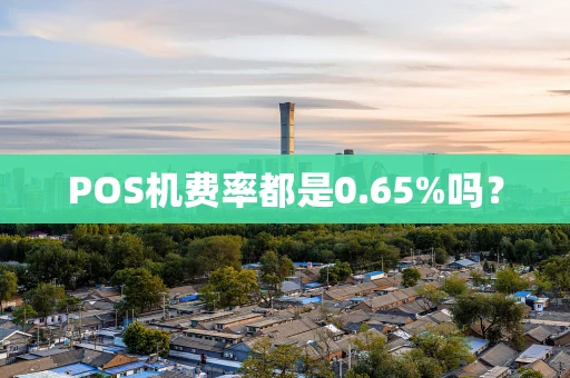 POS机费率都是0.65%吗？