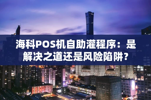 海科POS机自助灌程序：是解决之道还是风险陷阱？