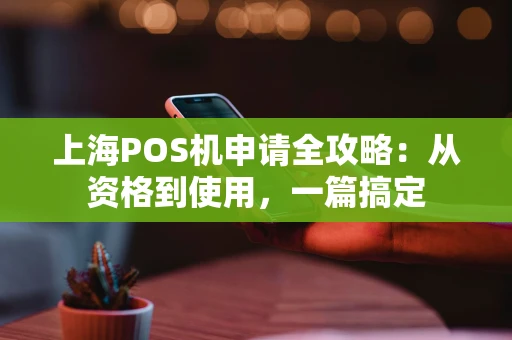 上海POS机申请全攻略：从资格到使用，一篇搞定
