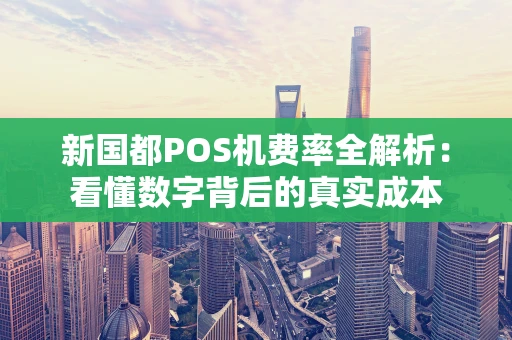新国都POS机费率全解析：看懂数字背后的真实成本