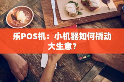乐POS机：小机器如何撬动大生意？