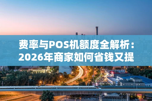 费率与POS机额度全解析：2026年商家如何省钱又提额？