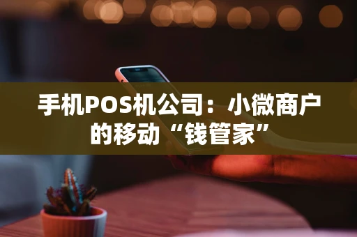 手机POS机公司：小微商户的移动“钱管家”