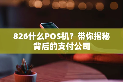 826什么POS机？带你揭秘背后的支付公司
