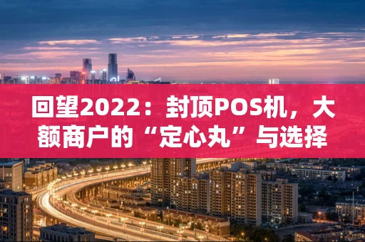 回望2022：封顶POS机，大额商户的“定心丸”与选择之道