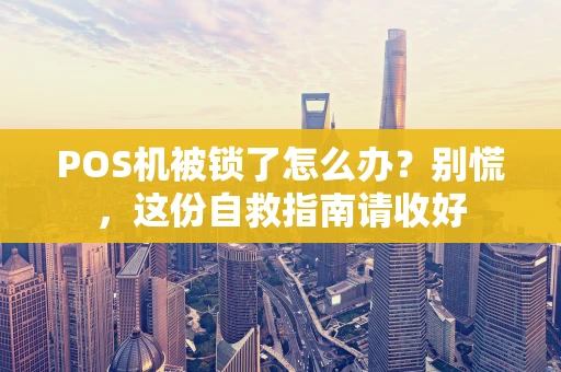POS机被锁了怎么办？别慌，这份自救指南请收好