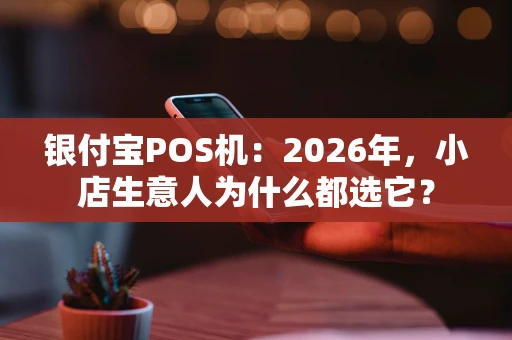 银付宝POS机：2026年，小店生意人为什么都选它？