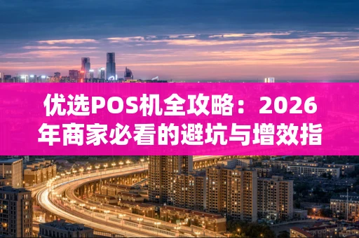 优选POS机全攻略:2026年商家必看的避坑与增效指南 优选POS机全攻略:2026年商家必看的避坑与增效指南