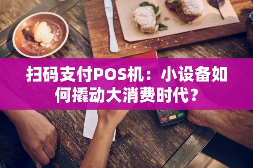 扫码支付POS机：小设备如何撬动大消费时代？