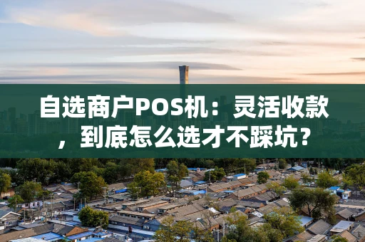 自选商户POS机：灵活收款，到底怎么选才不踩坑？