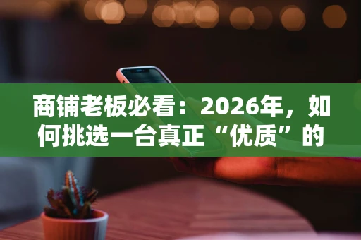 商铺老板必看:2026年,如何挑选一台真正“优质”的POS机? 商铺老板必看:2026年,如何挑选一台真正“优质”的POS机?