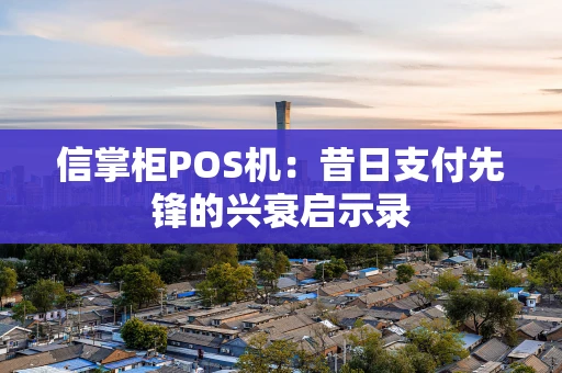 信掌柜POS机：昔日支付先锋的兴衰启示录